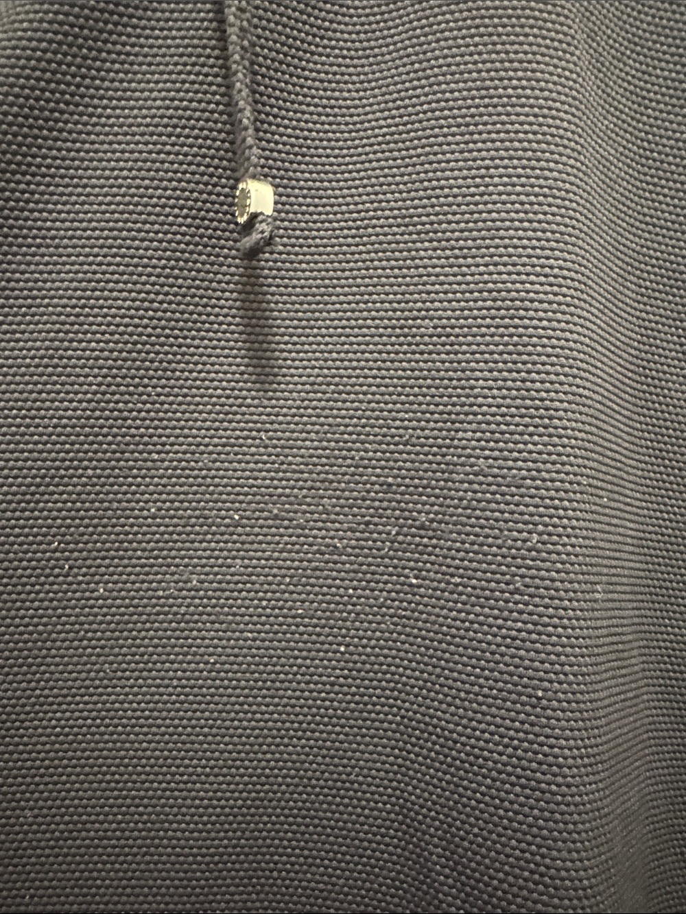 Tommy Bahama Black Textured Polo-Style Top. XL - Picture 3 of 7